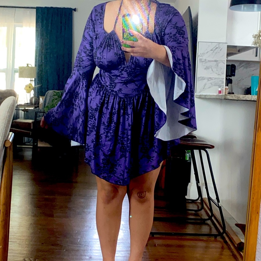 Purple witch dress
